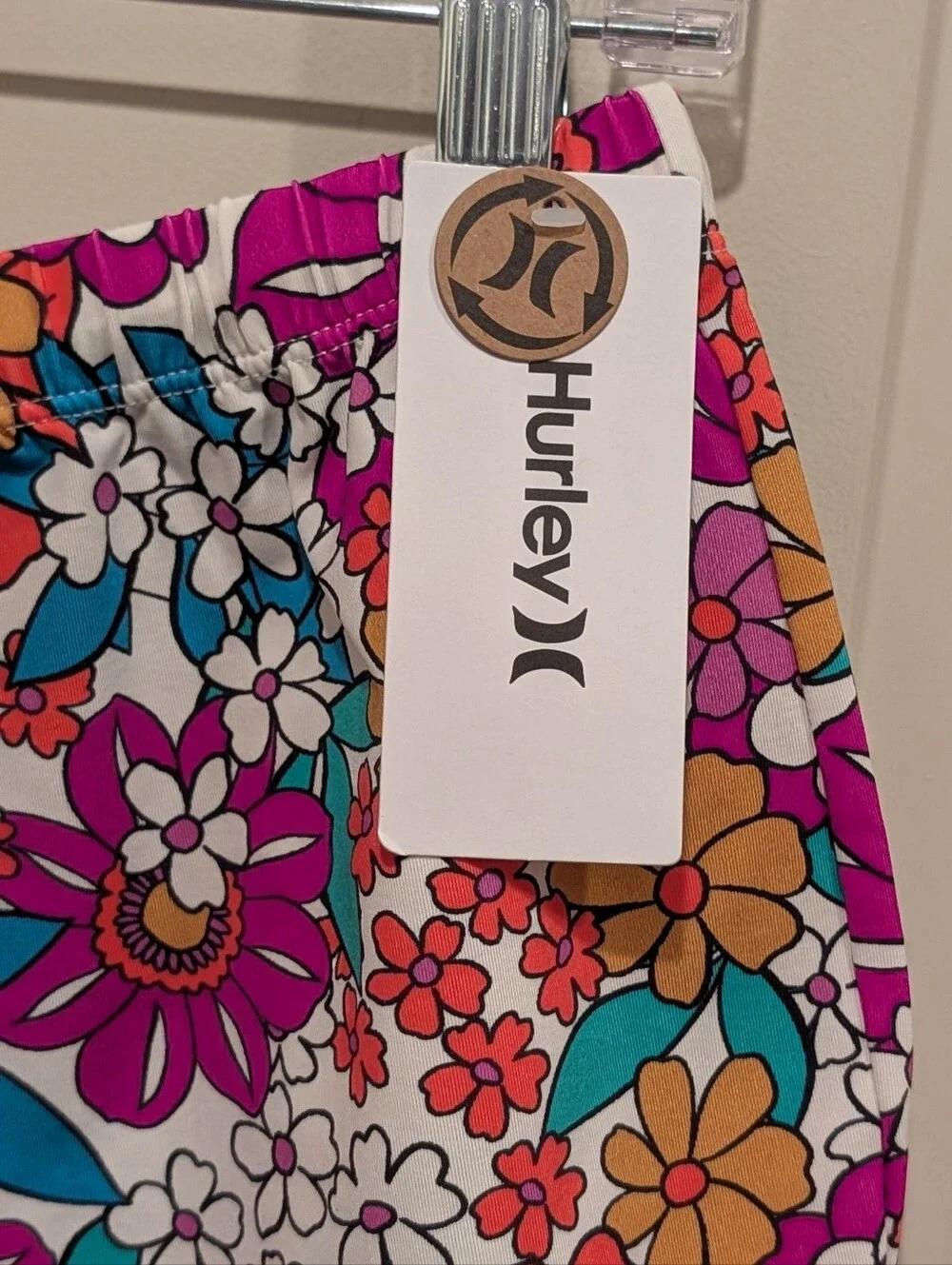 Hurley vibrant floral